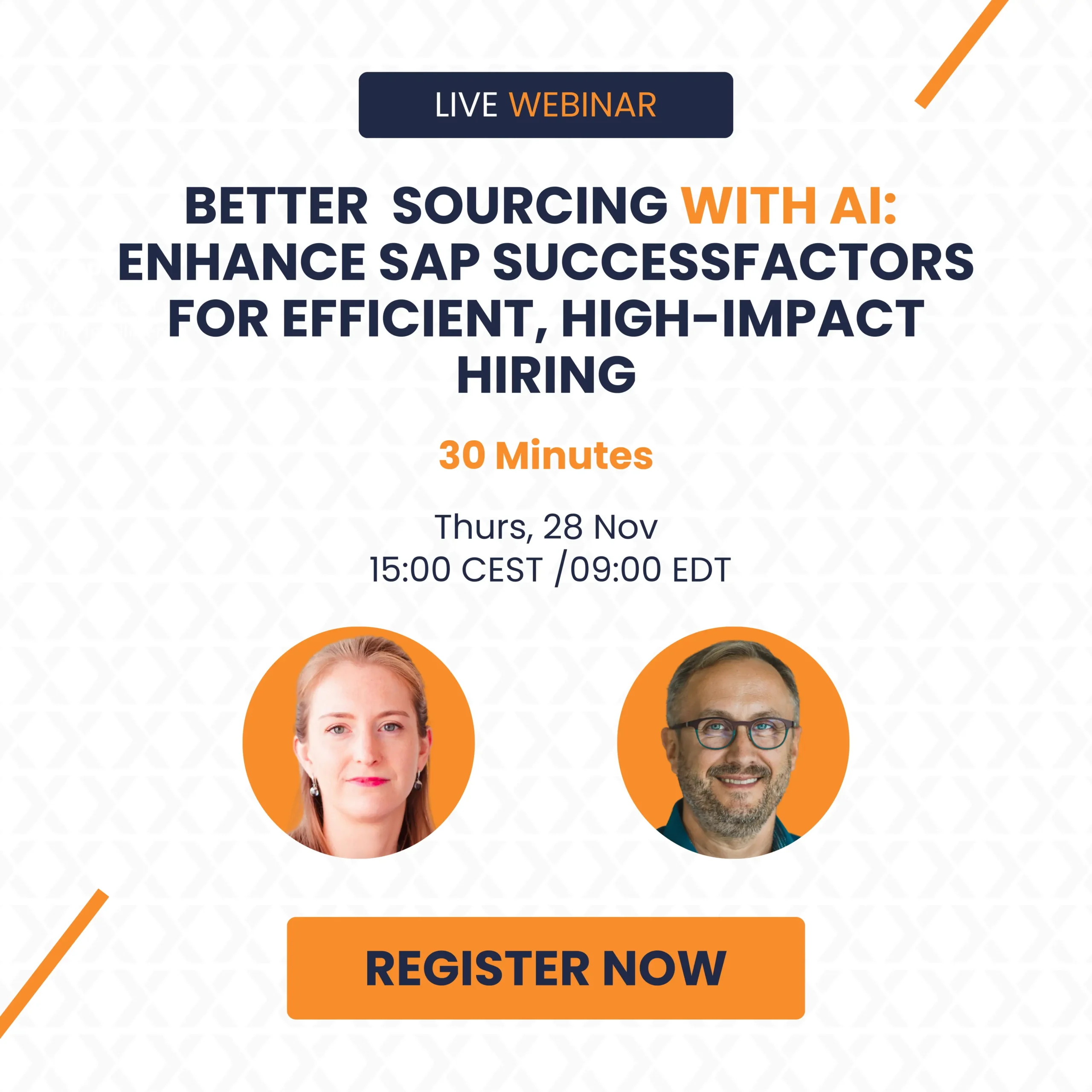 Join Textkernel's webinar on leveraging AI for improved sourcing and high-impact hiring with SAP SuccessFactors